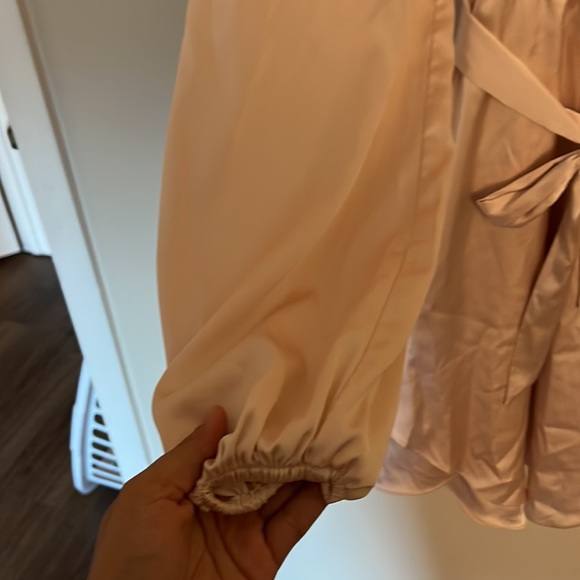 AKIRA Satin Pink Dress - Picture 3 of 5